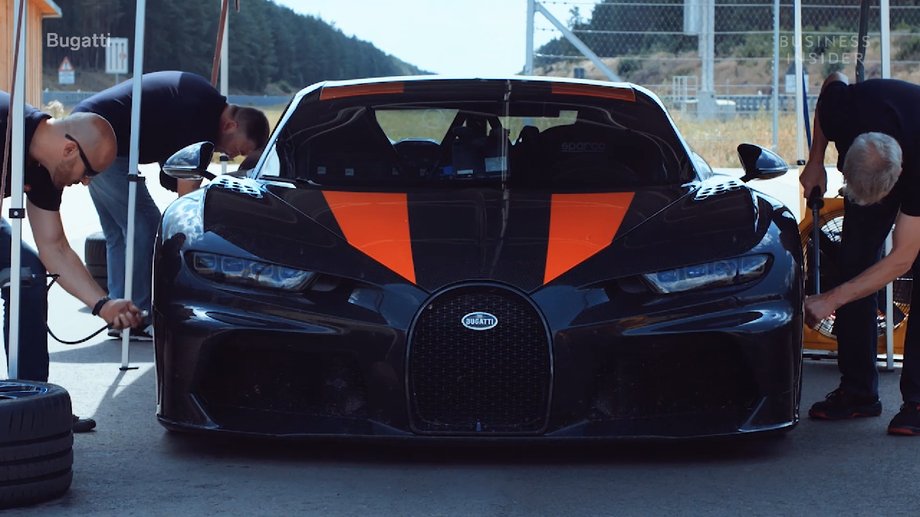 Bugatti Chiron Super Sport breaks the record
