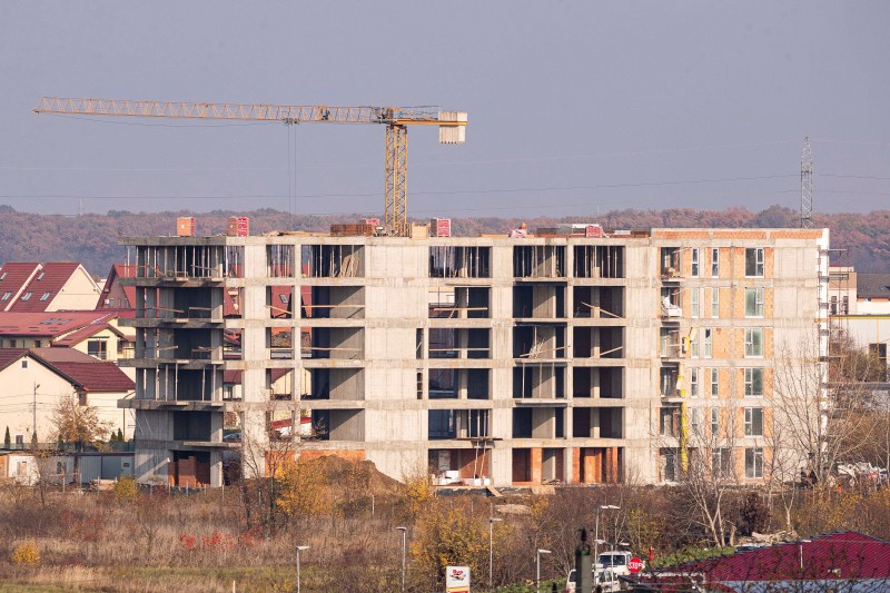 Bucharest is no longer building, the residential market has collapsed