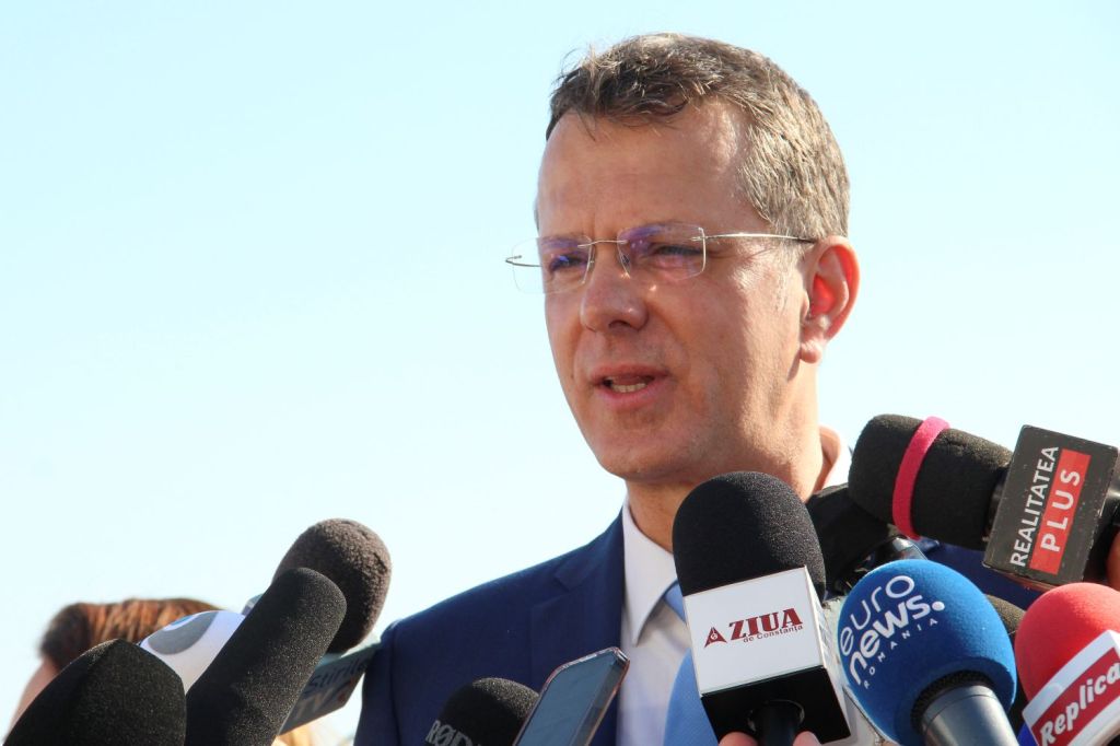Ionuț Moșteanu, Minister of National Defense. Photo: Inquam Photos / Miruna Turbatu