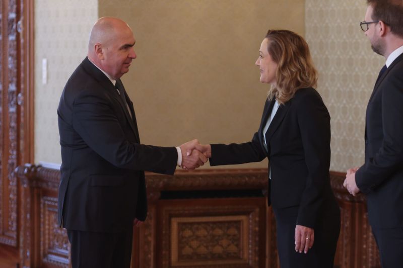 Ilie Bolojan and Elena Lasconi. Photo: Inquam Photos / George Călin