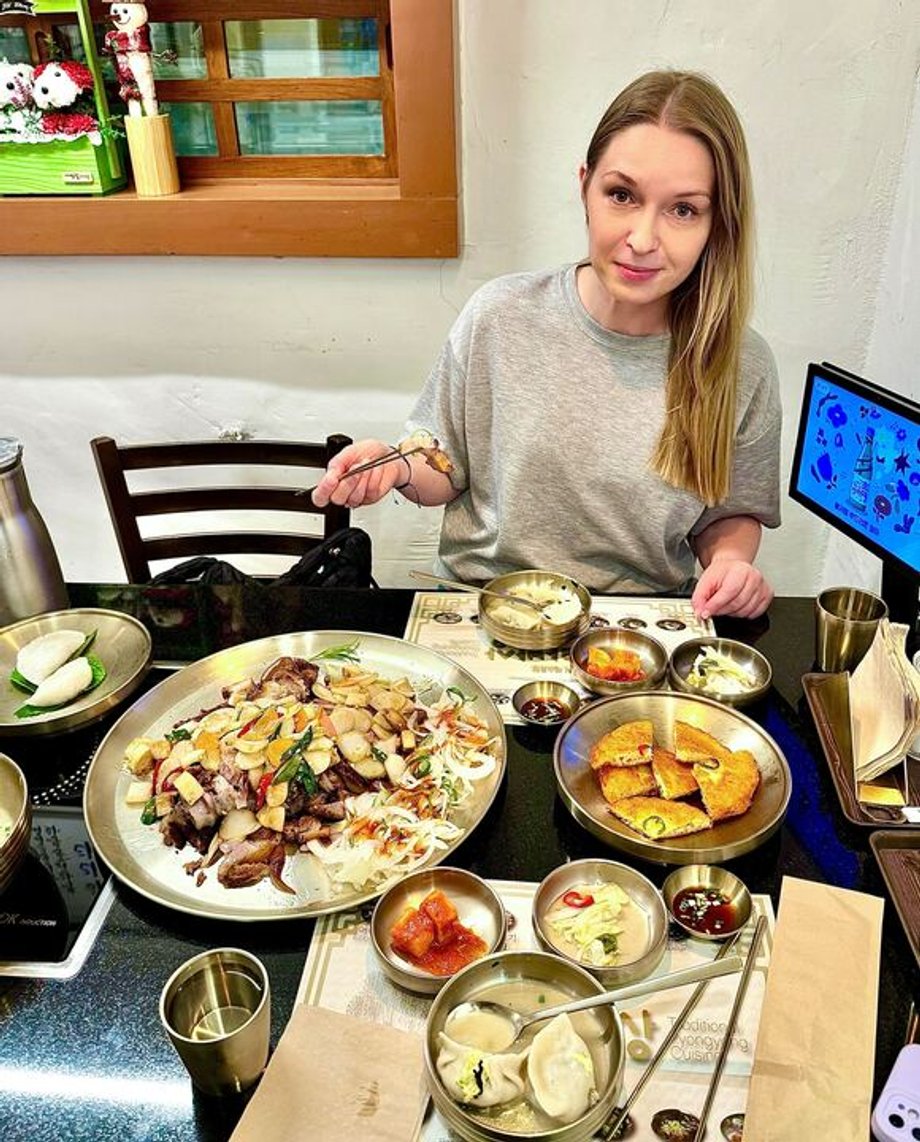I didn't expect Polish flavors in North Korean food
