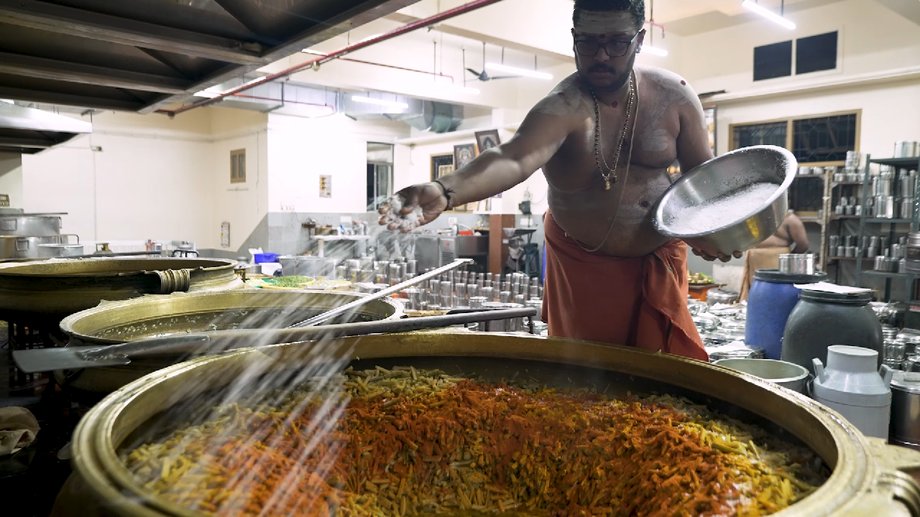 In Kerala, they cook for a month straight. All for one treat