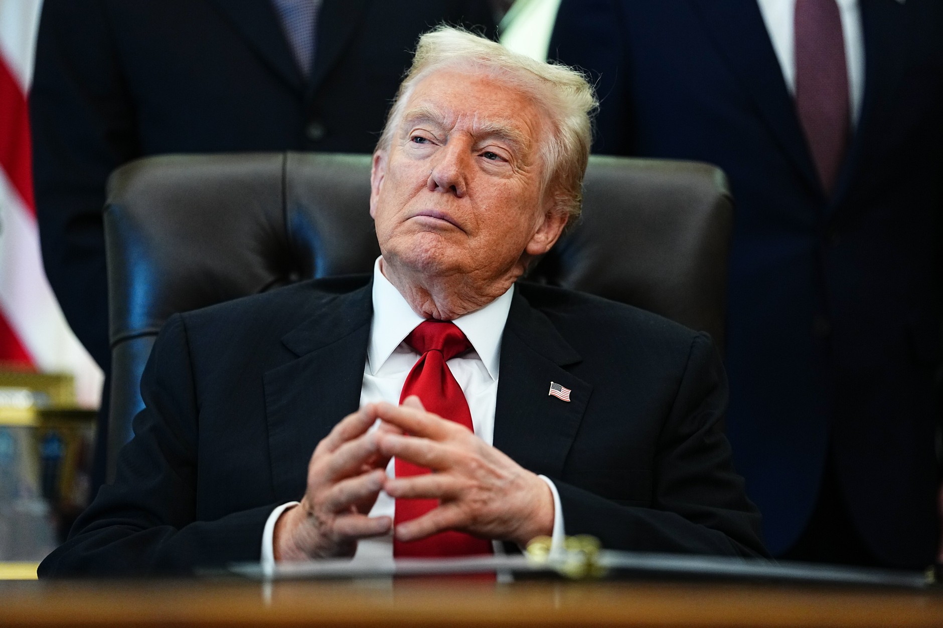 Donald Trump, president of the USA, in the White House. Washington, USA, November 6, 2025