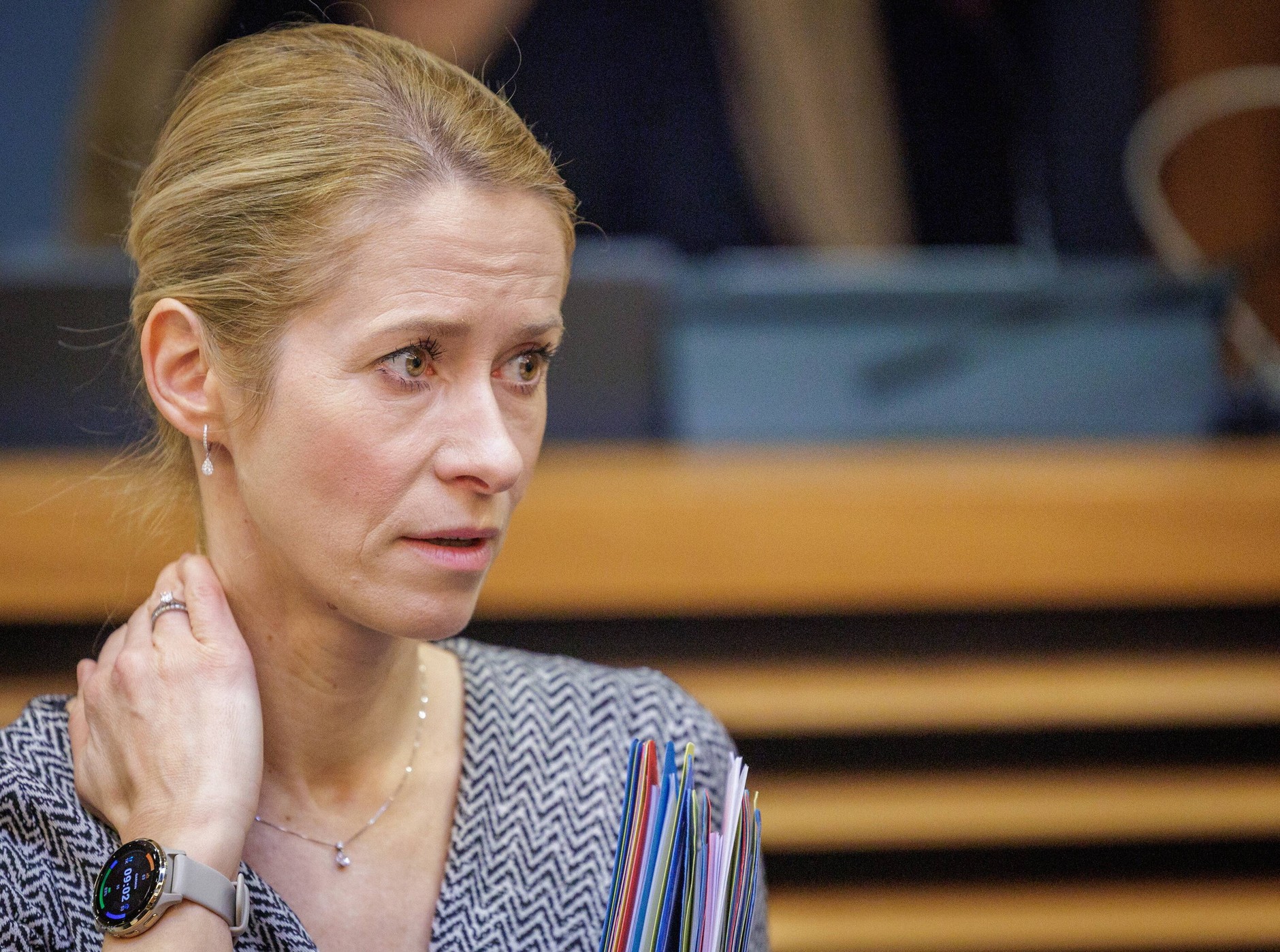 EU High Representative for Foreign Affairs and Security Policy Kaja Kallas at the meeting of the College of Commissioners in Brussels, Belgium, 4 November 2025.