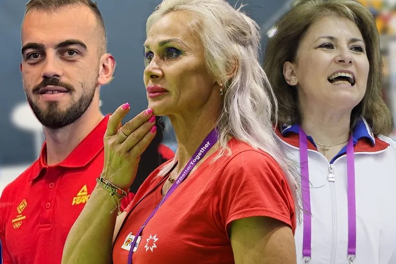 The physiotherapist of the female gymnastics team, cursed by Camelia Voinea. 