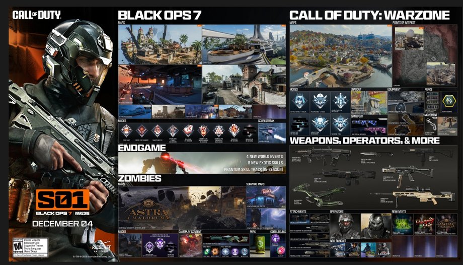 Call of Duty seasons are full of new features