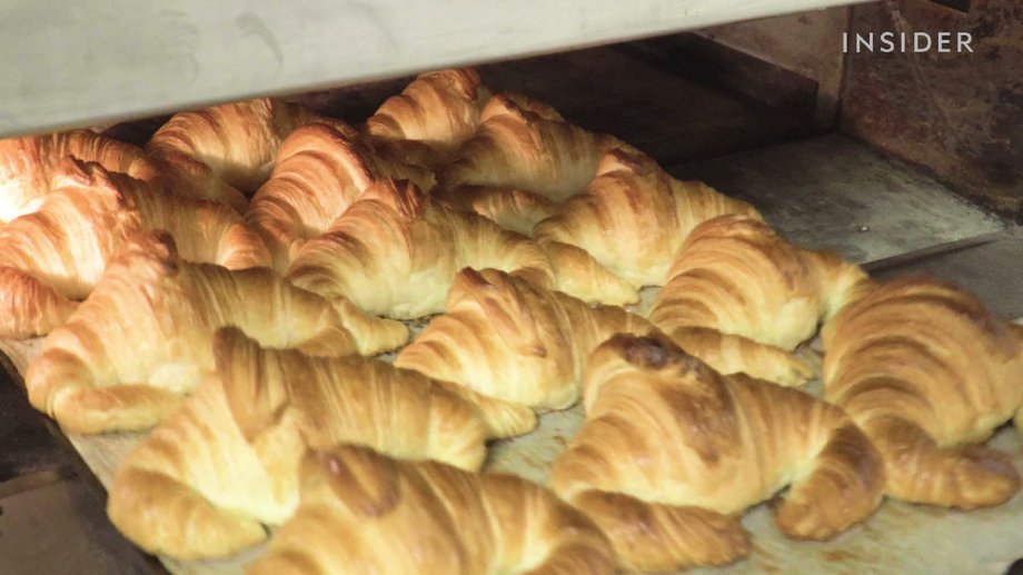 This bakery makes over 1,000 croissants a day