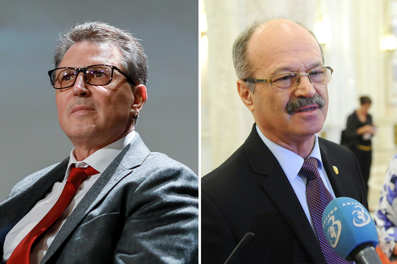Iulian Iancu, left, and Gheorghe Marin. Photo: Inquam Photos / George Călin and Agerpres