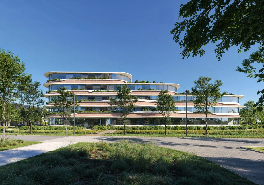 Visualization of the Health Innovation Campus Boxmeer in the Netherlands