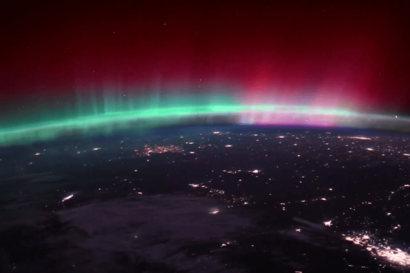 VIDEO Spectacular images of the Aurora Borealis captured by NASA astronauts