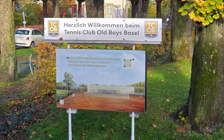 Visiting the tennis club in Basel where Roger Federer grew up / PHOTO: Cezar Titor, Remus Dinu (GSP)