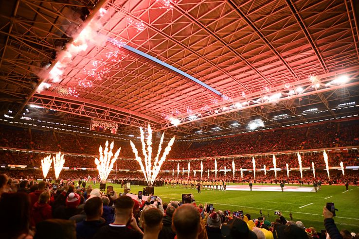National Stadium of Wales (Cardiff, Wales) - 73,000 seats/ PHOTO Getty Images