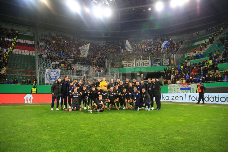 What happened after Rapid Vienna - Craiova/ photo Ionuț Iordache (GSP)