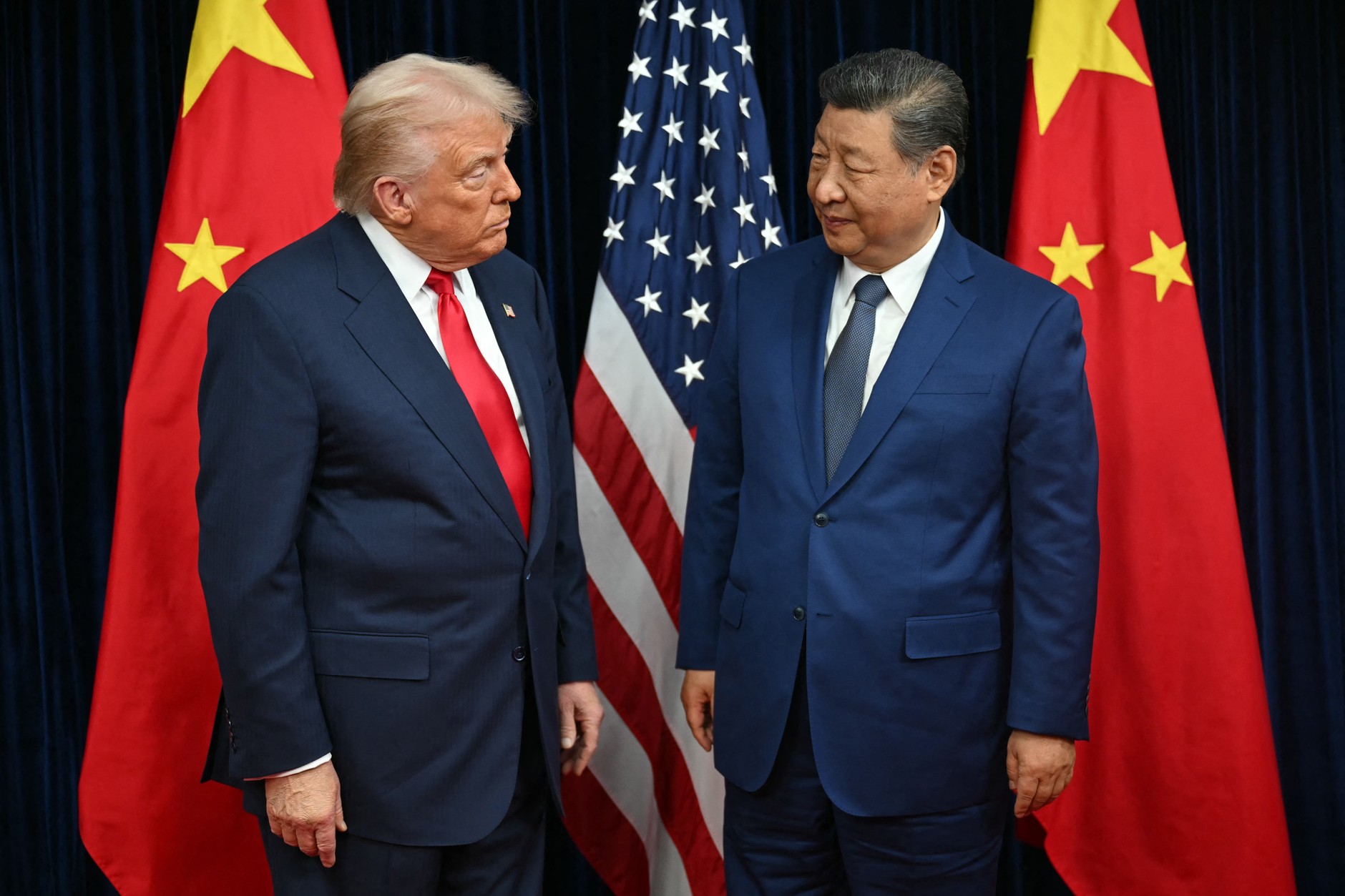 Donald Trump and Xi Jinping, Busan, South Korea, October 30, 2025.
