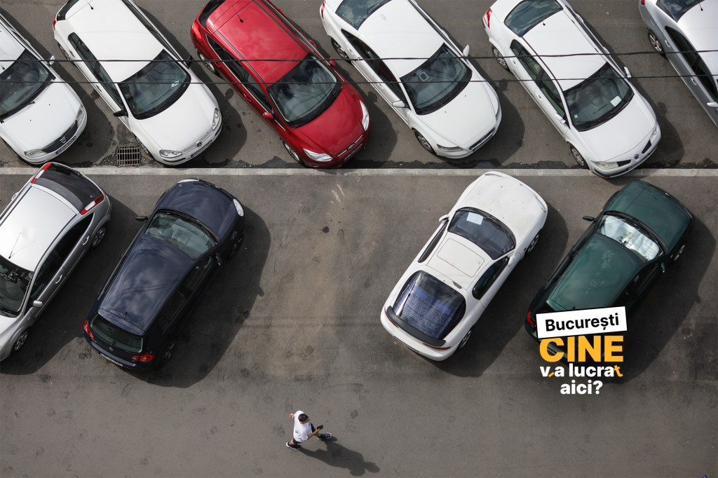 Parking in Bucharest. Inquam Photos / Octav Ganea. Graphics: Adi Iacob