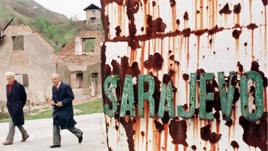 Sarajevo was a city under siege for 4 years He won the League 1 title and warns us from Sarajevo: