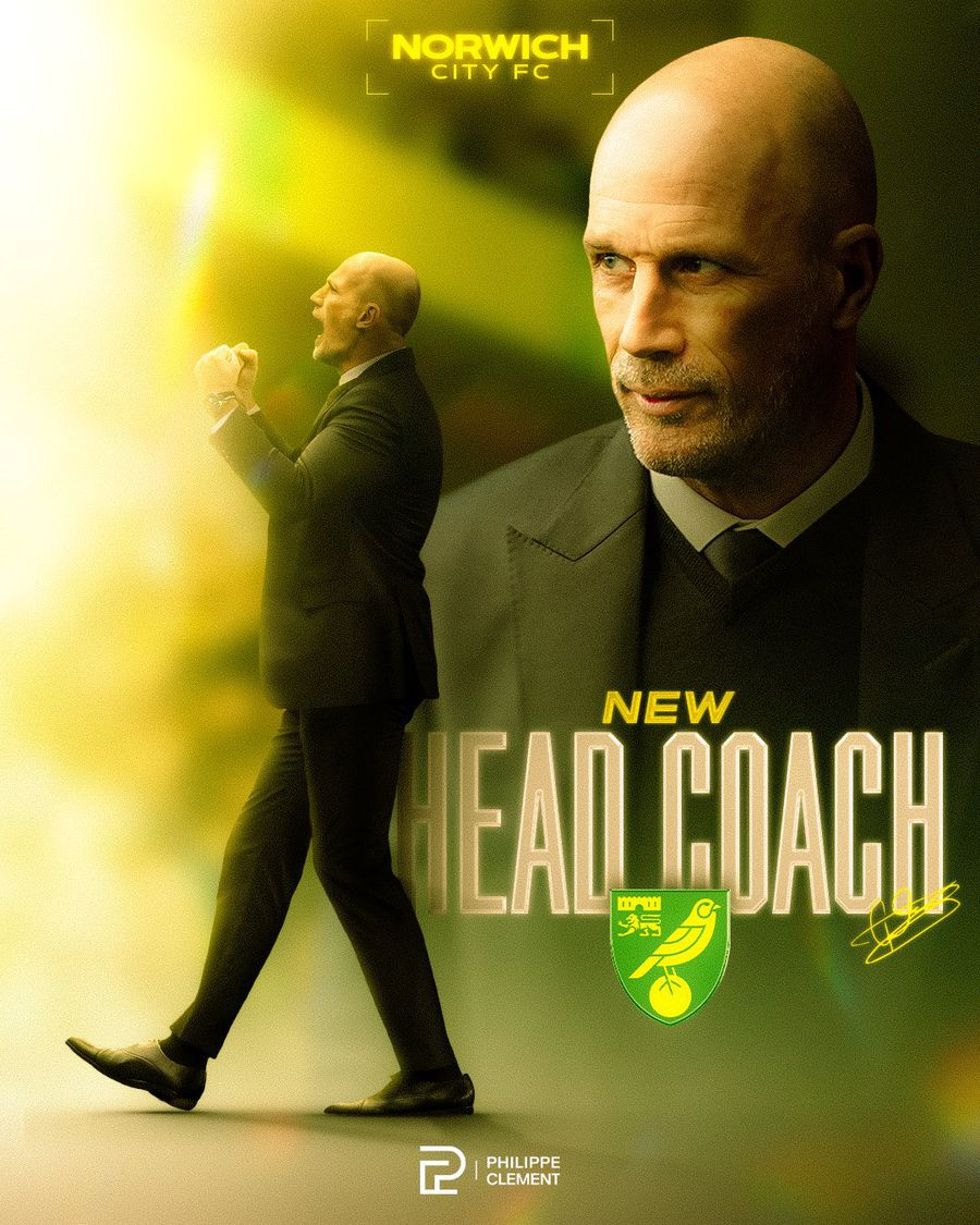 Philippe Clement, the new coach of Norwich // PHOTO: X The coach with whom Ianis Hagi came into conflict signed: