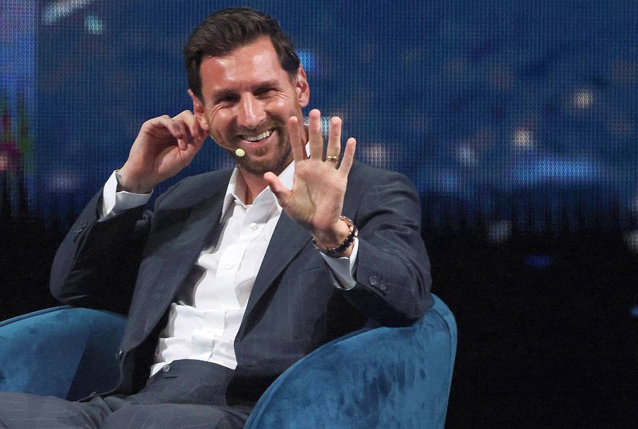 Lionel Messi // photo: Imago Images Messi received the key to the city, at the event where Infantino and Donald Trump spoke: