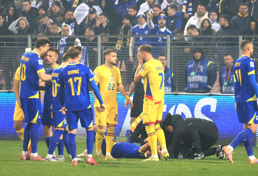 Bosnia - Romania // PHOTO: Ionuț Iordache (GSP) Our lovely play-outs