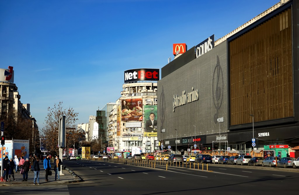 The Unirea store in Bucharest. Photo: LCVA | Dreamstime.com