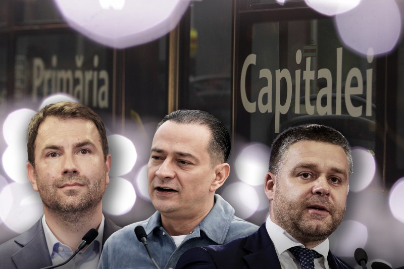 Cătălin Drula, Daniel Băluță and Ciprian Ciucu. Collage: Ion Mateș / Hotnews. Photo: Inquam Photos
