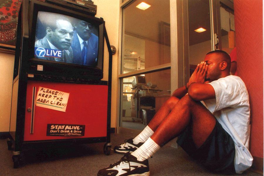 The controversial OJ Simpson