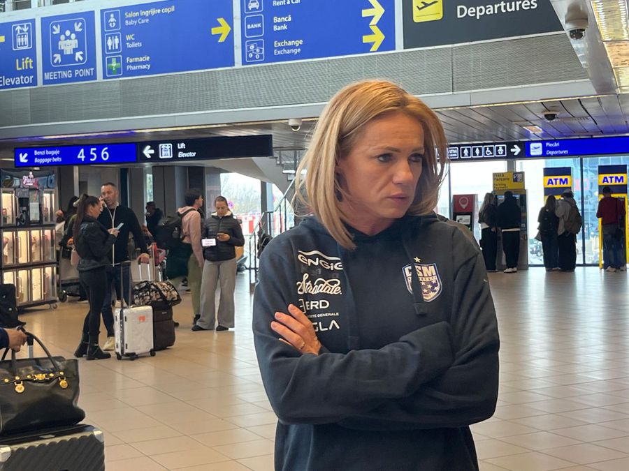 Iulia Curea, head coach of CSM Bucharest CSM Bucharest - Sola, in the 8th stage of the Champions League » Total domination