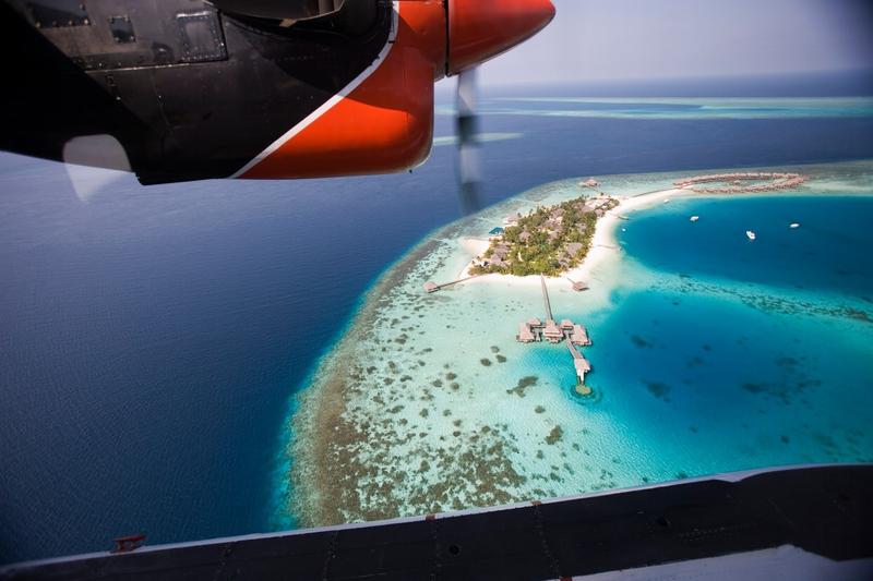 The Maldives seen from the air, Photo: Neil Emmerson / robertharding / Profimedia Images