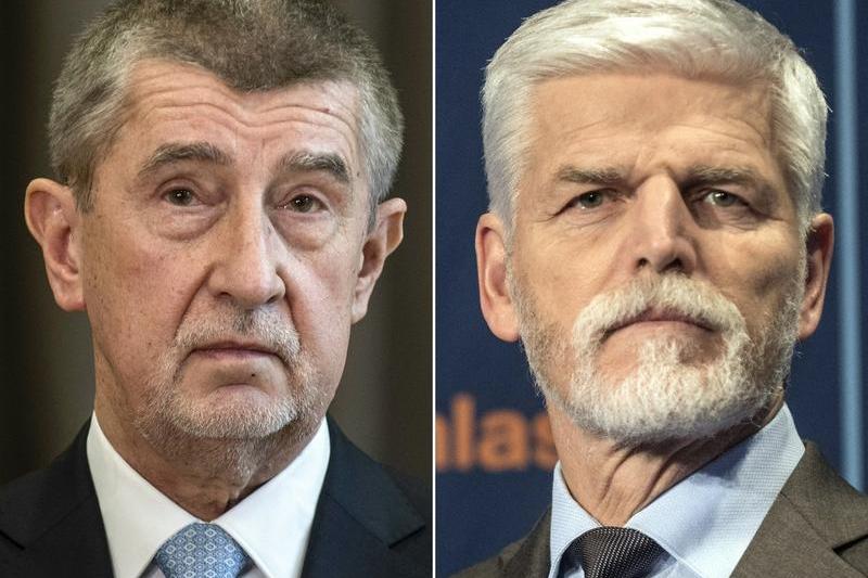 Andrej Babis and Petr Pavel, Photo: Michal Cizek / AFP / Profimedia