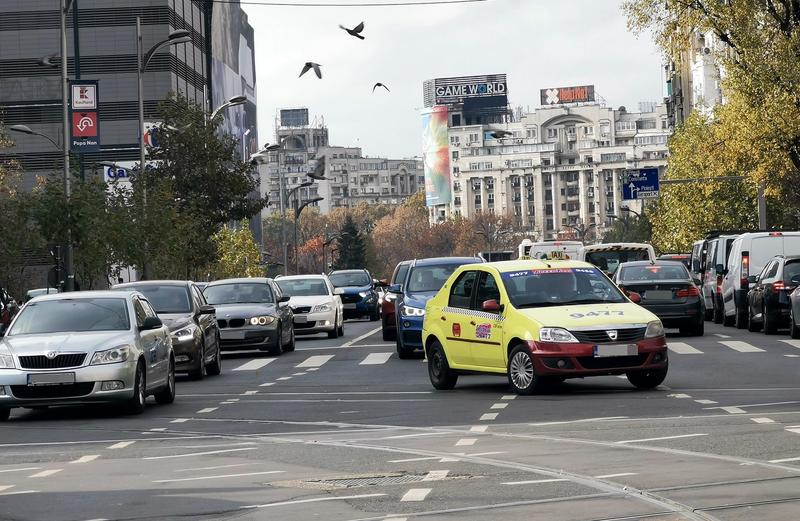 Congested traffic in Bucharest, Photo: Adrian Ilincescu/ HotNews.ro