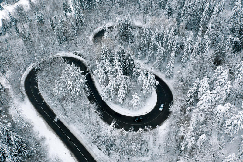 Transalpina in winter, Photo: DreamsTime