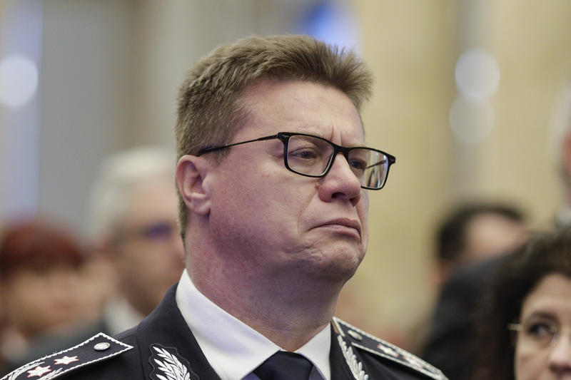 Head of the Romanian Police, Benone-Marian Matei, Photo: INQUAM Photos / Octav Ganea