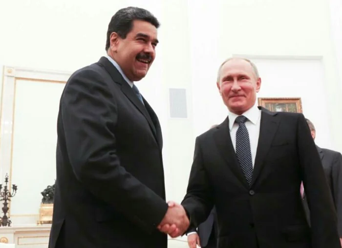 Nicolás Maduro and Vladimir Putin. PHOTO: X/@MaestraTuItera