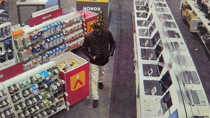 The police were able to quickly identify the suspect. PHOTO: Lugojeanul.ro