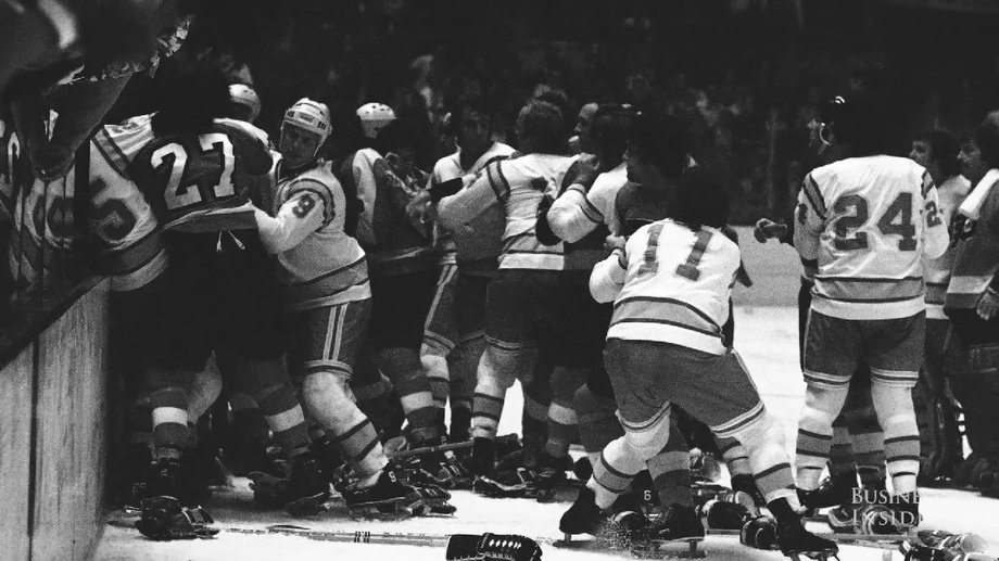 There is a long history of fighting in hockey