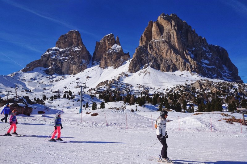 Sella Ronda in the Val Gardena region, one of the destinations sought after by winter sports enthusiasts Photo: Profimedia