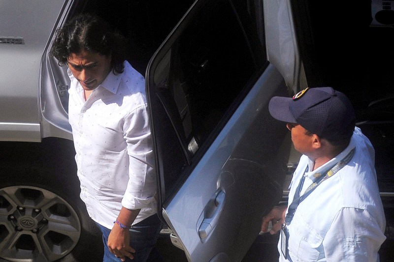 Colombia president's son indicted. Nicolas Petro blamed US sanctions for his absence from court