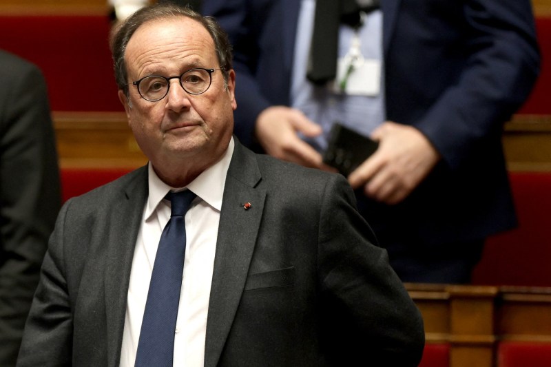 Former French President Francois Hollande believes that the situation in his country represents an element of