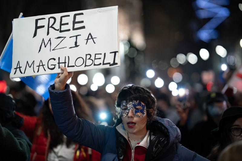 A laureate of the Sakharov Prize remains in prison for 2 years. A Georgia court upheld the first-instance sentence