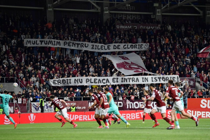 SuperLiga: Tickets for the railway derby between CFR Cluj and Rapid Bucharest have been put on sale