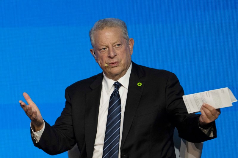Al Gore, at the UN climate conference: Mankind uses the atmosphere like an open sewer