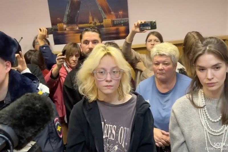 Youths jailed for singing anti-Kremlin songs were eventually released and left Russia