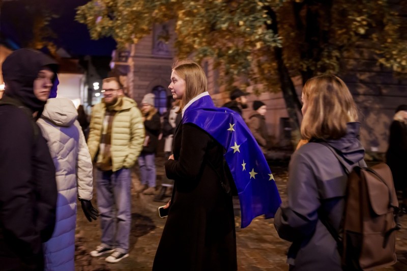 Latvia's president calls for a review of a controversial law on combating violence against women