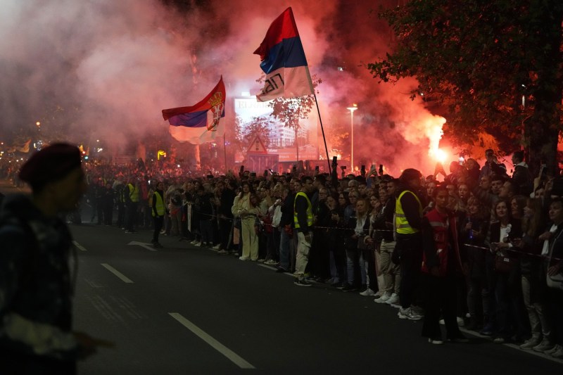 People from all over Serbia gathered in Novi Sad, one year after the tragedy that sparked a wave of national protests. Some have walked hundreds of kilometers: 