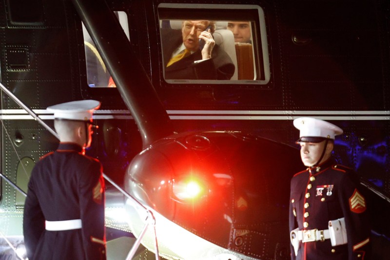 Trump attends another extravagant party at Mar-a-Lago as thousands turn to food banks