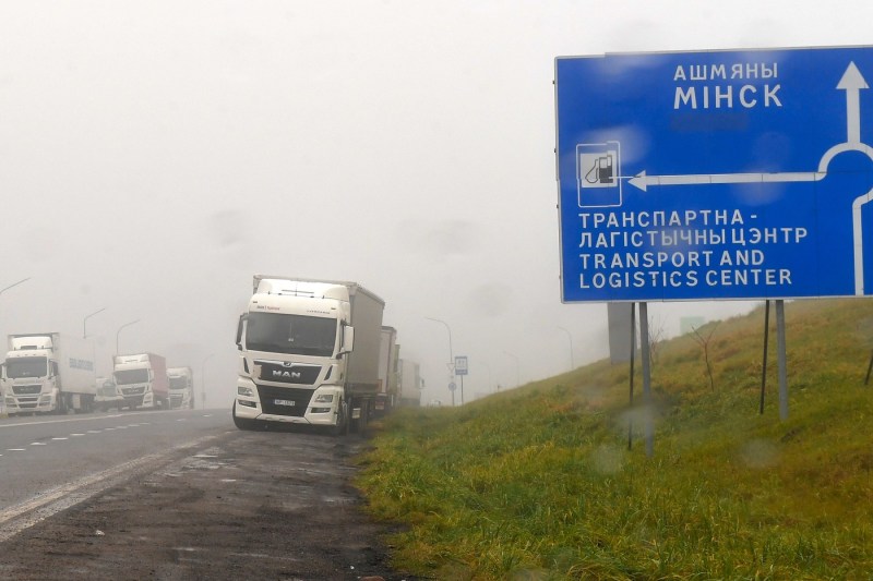 Lithuania accuses Berlarus of blackmail. Trucks hidden in private parking lots for fear that Minsk will confiscate them