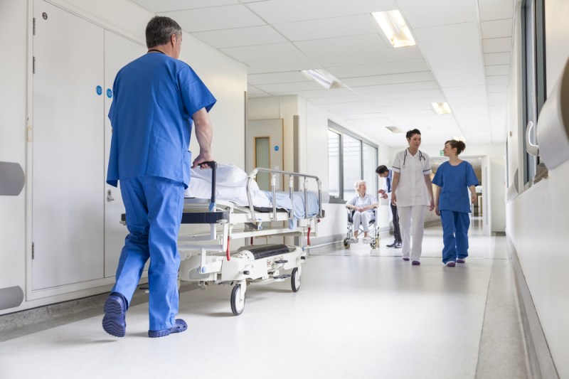 The interior of a hospital. Photo: Shutterstock