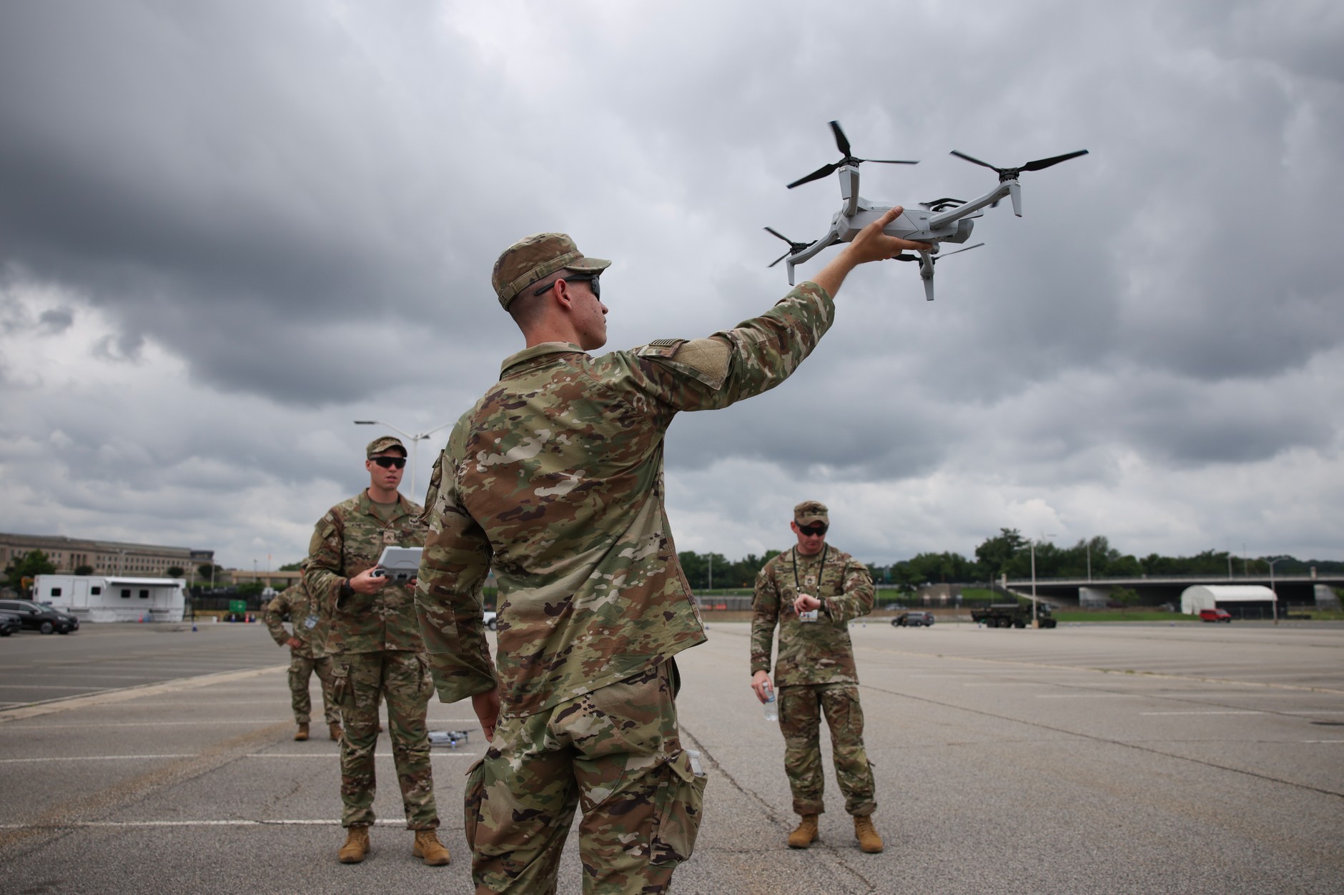 Drones are increasingly used by the military