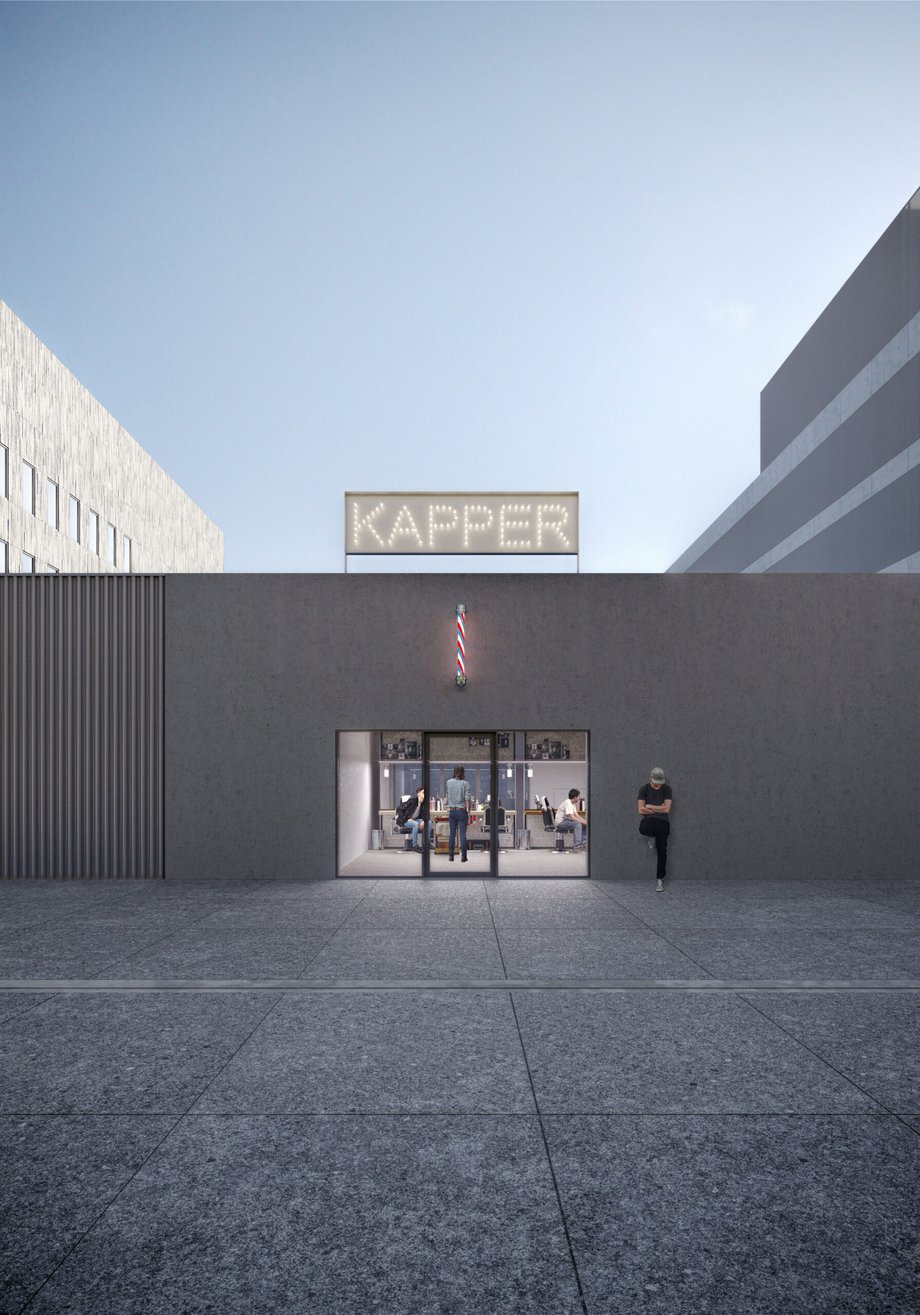 Visualization of a prison in Antwerp