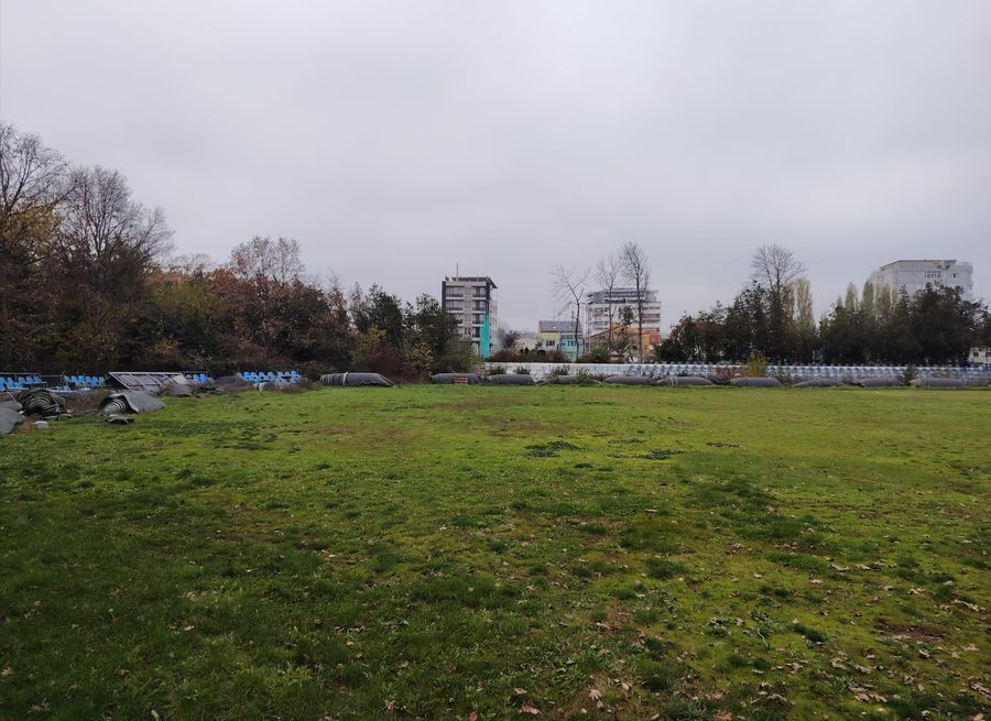Photo: Ionuț Coman (GSP) Leave without a track » Constanta's athletes no longer have any stadium in the city where they can train, and nothing like that was planned for the new arena!